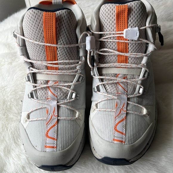 On Running Cloudtrax Water Repellent Hiking Shoe (Women)Frost white - Picture 9 of 15